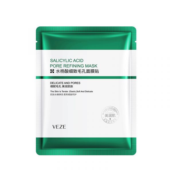 Veze sheet mask for cleansing pores with salicylic acid(67352)